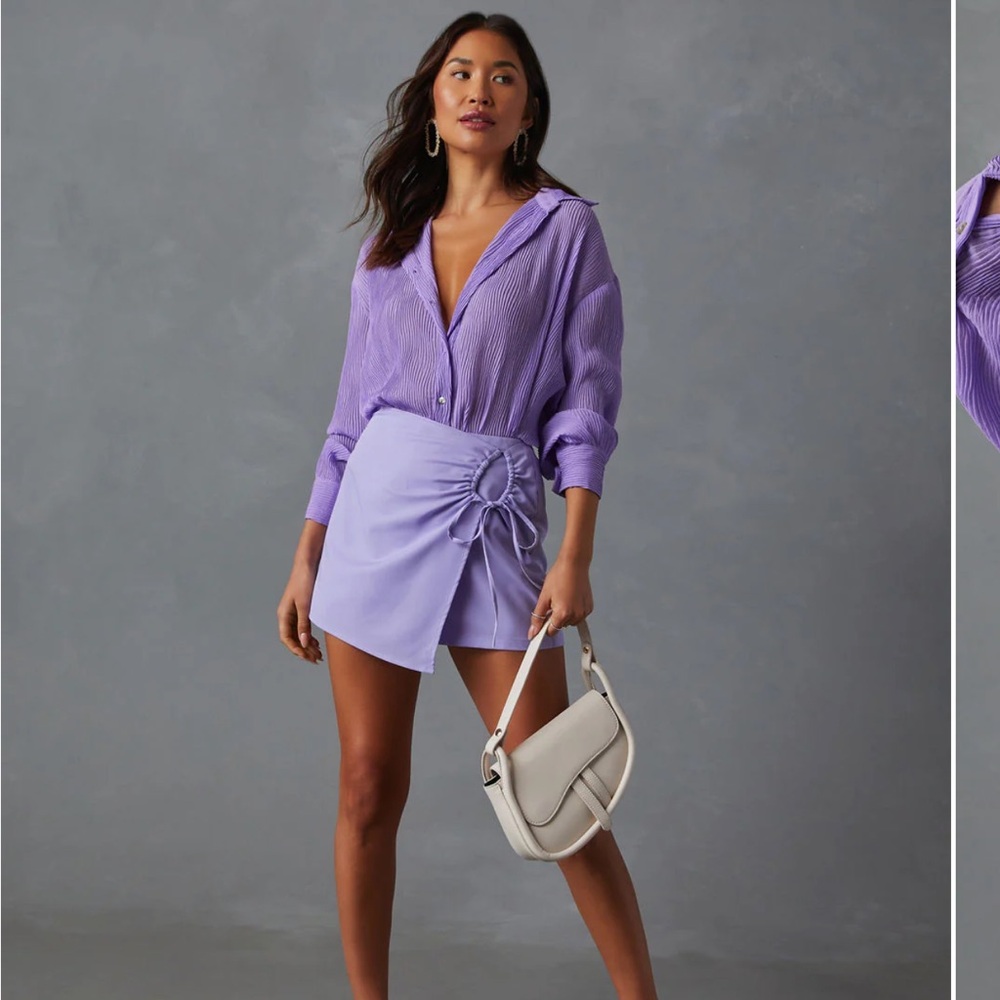 VICI- Lumiere Purple Skort